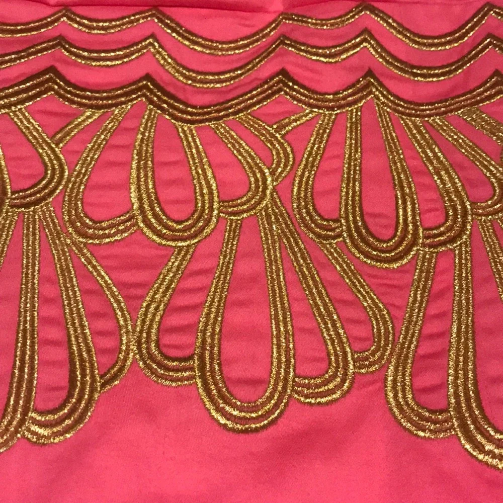 NWT Lilly Pulitzer pink embroidered Bowen dress size 0 - Picture 3 of 6